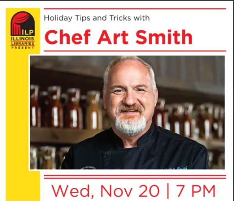 Illinois Libraries Present: Holiday Tips & Tricks with Chef Art Smith (virtual)