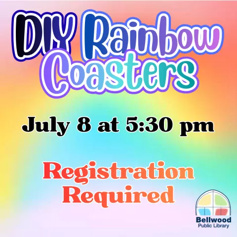 DIY Rainbow Coasters