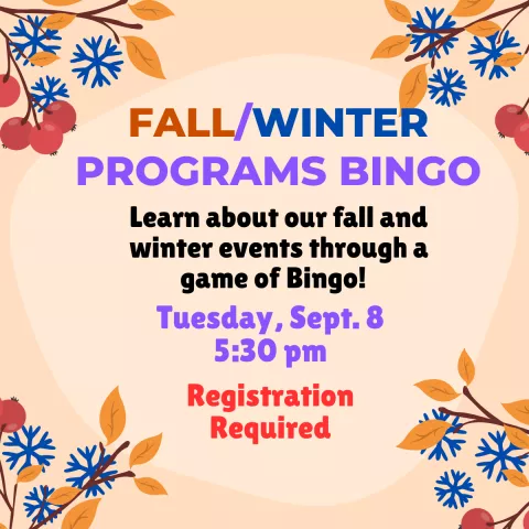 Bingo: Fall/Winter Programs